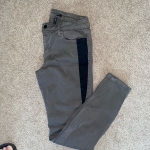 Joes Army Green Ankle Length Jeans- Size 28